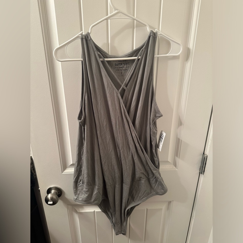 NWT strappy bodysuit